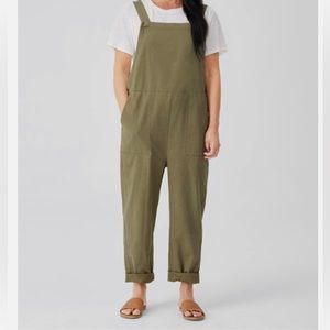 Eileen Fisher 100% linen overalls worn once